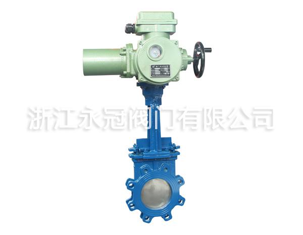 電(dian)動刀閘(zha)閥Z973H