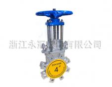 美标(biāo)刀型閘(zha)閥PZ43H-150LB