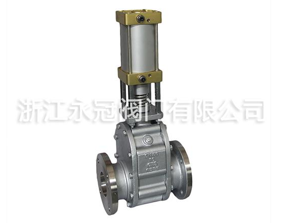 氣動陶瓷雙閘(zhá)闆閥Z644TC 氣動陶瓷(ci)雙閘闆閥Z644TC